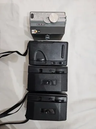 Lotto  fotocamere da collezione + Flash vintage
