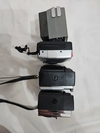 Lotto  fotocamere da collezione + Flash vintage