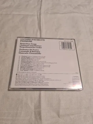 Pavarotti Passione CD Decca