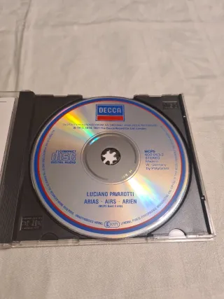 Luciano Pavarotti Arias Airs Arien CD Decca