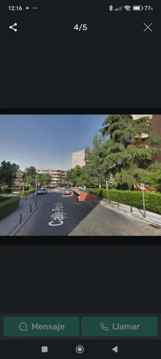 Plaza de garaje