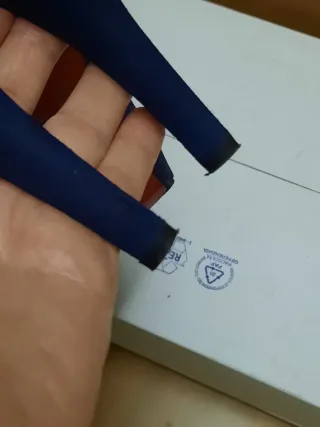 Scarpe décolleté con tacco, blu