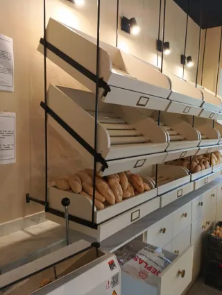 Vitrina pastelería mobiliario panadería