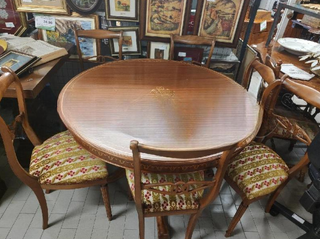 Set Tavolo Intarsiato Classico