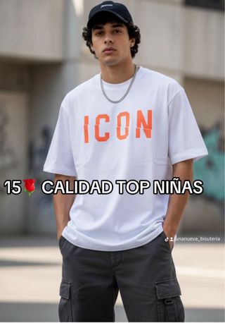 Camiseta ICON Negra varias tallas