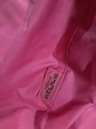 Puf grande polipiel rosa