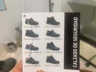 MON-FRI Calzado de Seguridad Negro/Gris