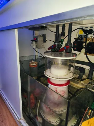 Acuario Marino, urna, mueble, sump y tuberias
