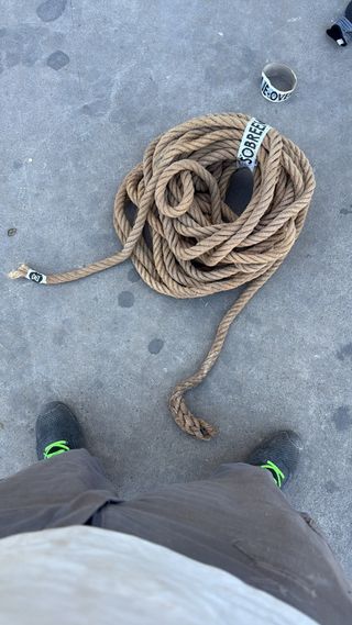 Cuerda de yute resistente