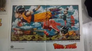 Posters Dragon Ball serie blanca y roja