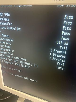 Ordenador Olivetti PCS 86 Beige