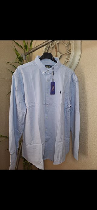 Camisa Polo Ralph Lauren Azul