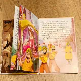 Libro infantil Aladino – cuento ilustrado