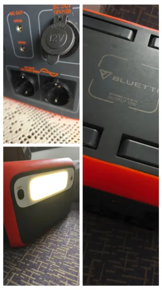 Kit completo de energía bateria y panel solar por