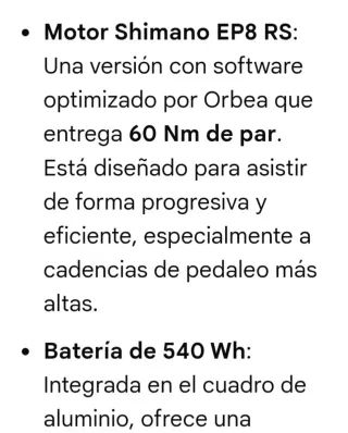 Orbea Rise H30 Talla M