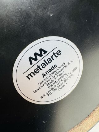 Lámpara Diseño Metalarte ANADE Vintage Josep Llusc