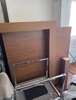 Mesa de comedor extensible + 4 sillas