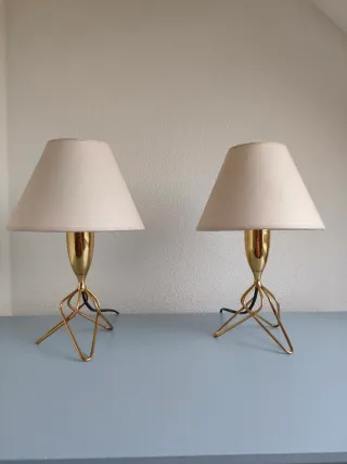 🇪🇸 Lámparas Mid Century Vintage Mesita