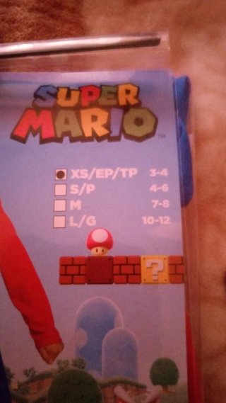 Costume nuovo Carnevale Mario Bros