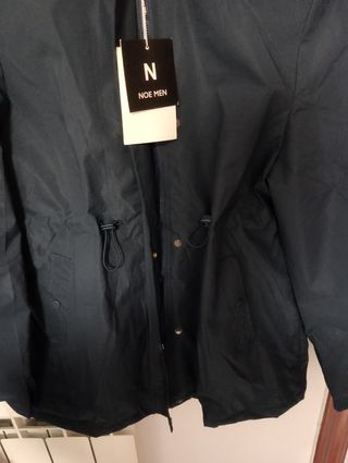 Parka NOE MEN azul mujer