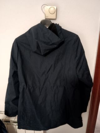 Parka NOE MEN azul mujer