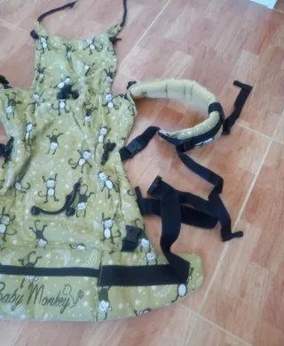 Mochila Portabebés BabyMonkey Ergonómica