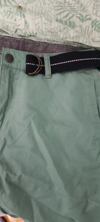 Conjunto Verano Niño Camisa y Pantalón Verde