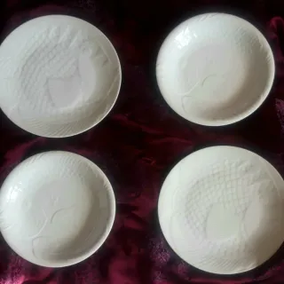 Set porcellana vintage tema pesce Ocean e Tognana