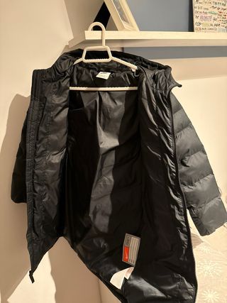 Plumas Nike niño negro