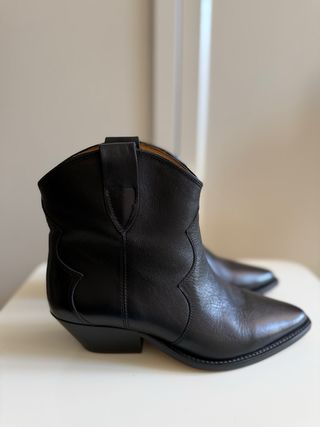 Botines piel Isabel Marant negros