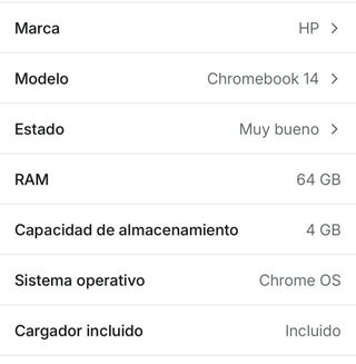 HP Chromebook Grigio e Nero
