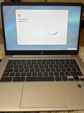 HP Chromebook Grigio e Nero