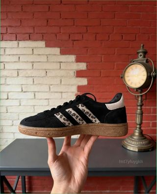Adidas Spezial Leopardo Negras Talla 40 Nuevas