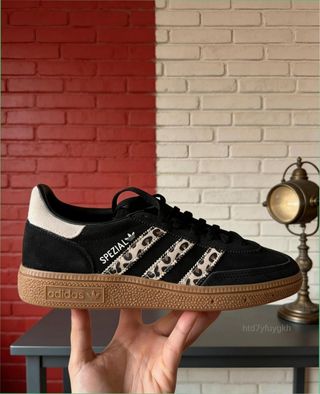 Adidas Spezial Leopardo Negras Talla 40 Nuevas