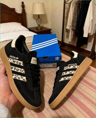 Adidas Spezial Leopardo Negras Talla 44