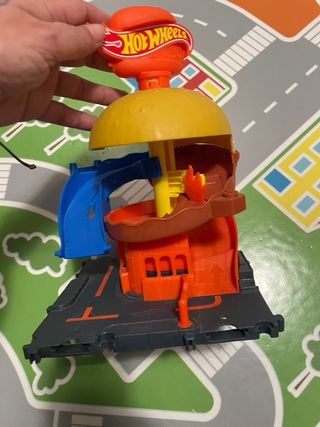 Hamburguesa Hot Wheels