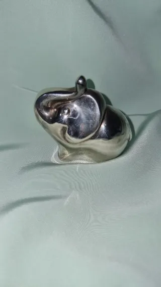 Scultura Elefante Argento 925