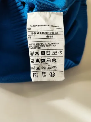 Completo Benetton bimbo jeans e maglioncino