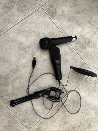 Microfono CXT USB con supporto e filtro