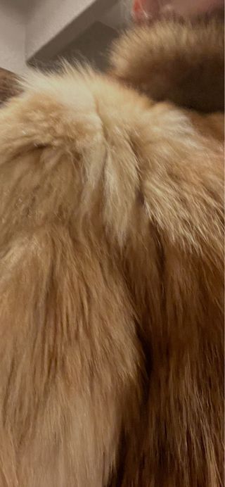 Chaquetón vintage piel T. S/M