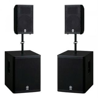 Alquiler equipo Yamaha top de 12 + subwoofer de 15
