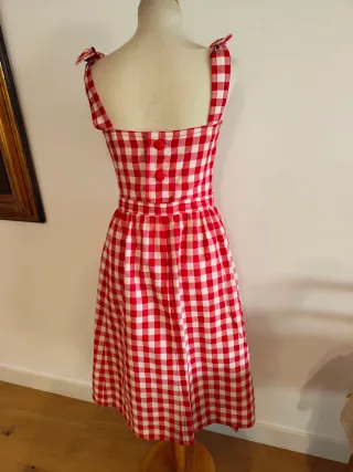 Vestido Vintage Pedro Rovira Rojo