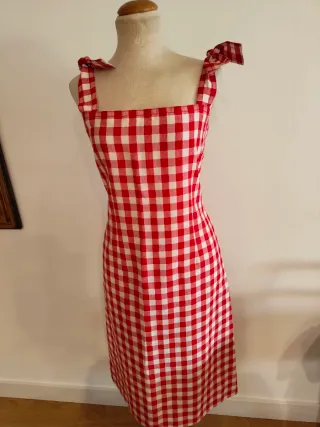 Vestido Vintage Pedro Rovira Rojo
