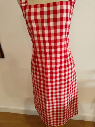 Vestido Vintage Pedro Rovira Rojo