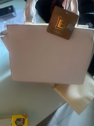 Borsa tracolla Laura Biagiotti beige oro