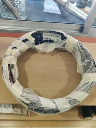 Llanta Excel negra supermotard