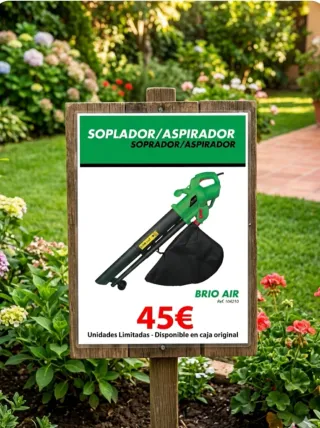 Soplador/Aspirador BRIO AIR