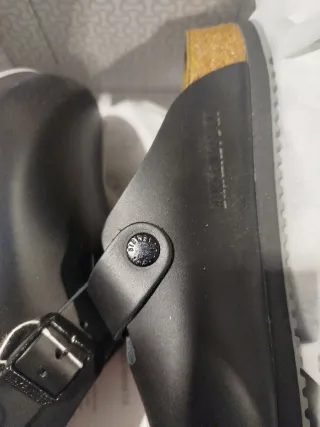 Birkenstock Boston Negro Nuevas