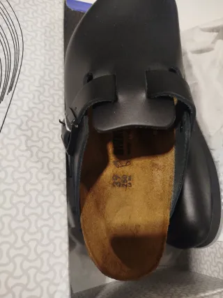 Birkenstock Boston Negro Nuevas