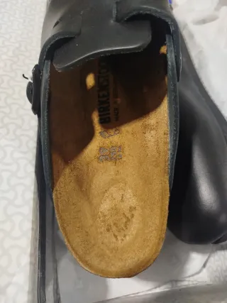 Birkenstock Boston Negro Nuevas